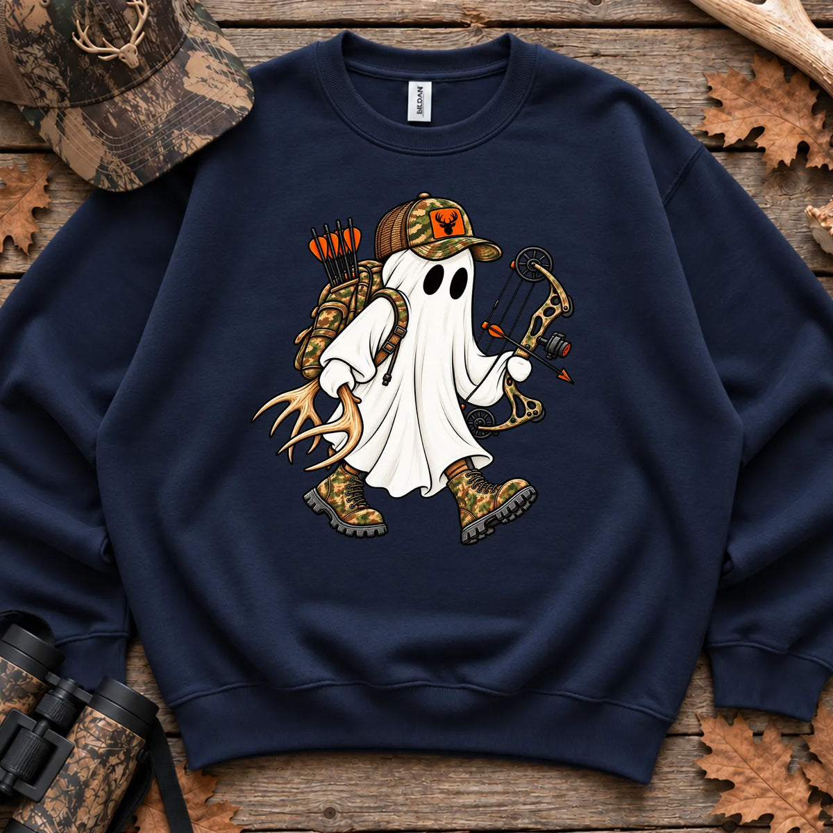 Ghost Hunter Sweatshirt in Navy
