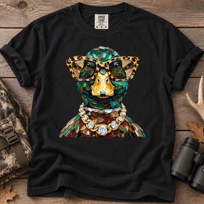 Glam Duck Hunting T-Shirt in Black