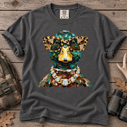 Glam Duck Hunting T-Shirt in Pepper