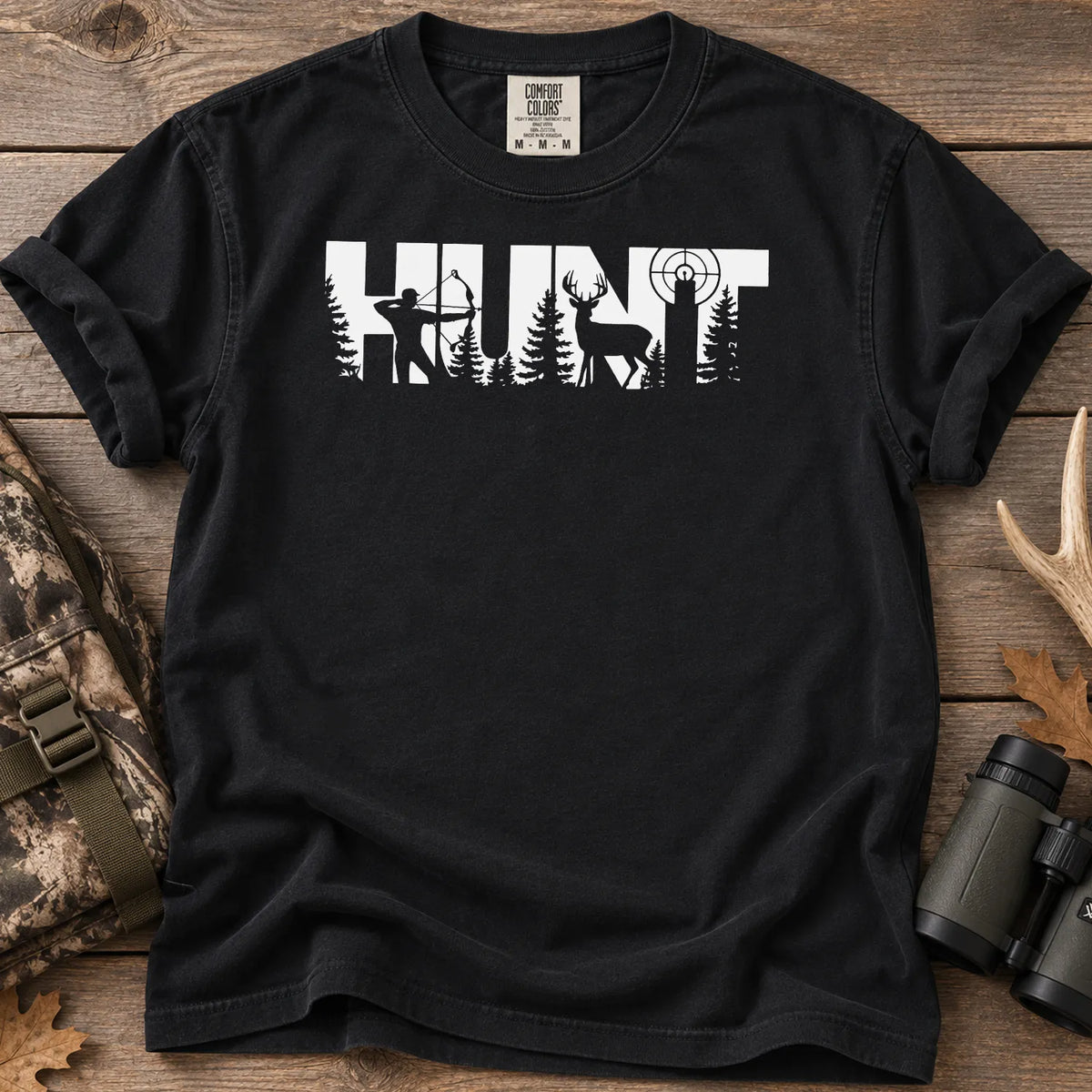 Hunt Wildlife T-Shirt in Black