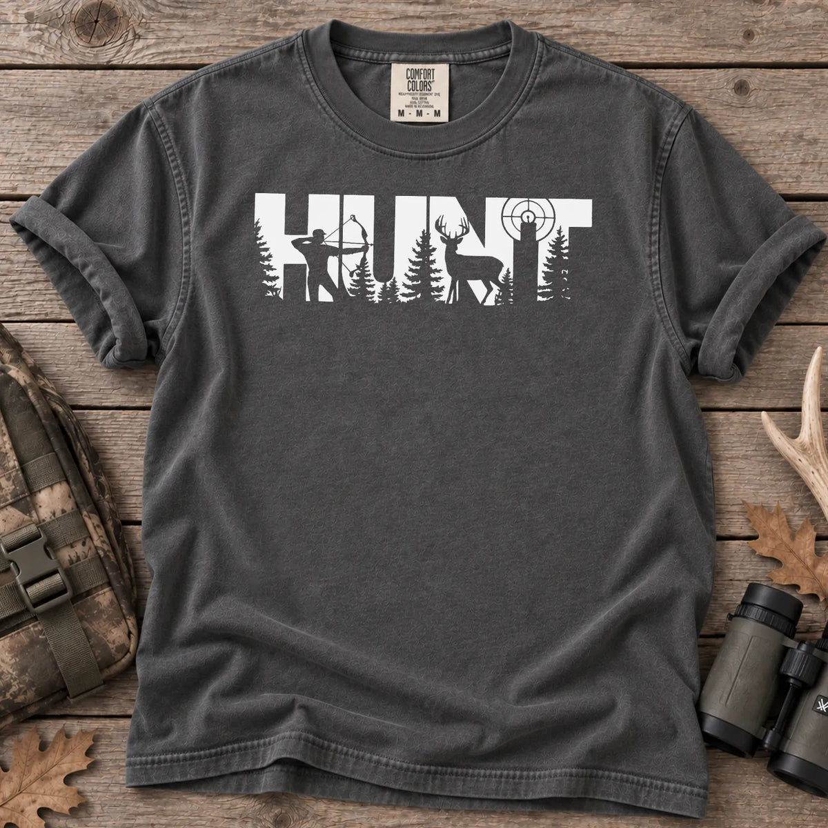 Hunt Wildlife T-Shirt in Pepper