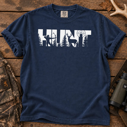 Hunt Wildlife T-Shirt in True Navy