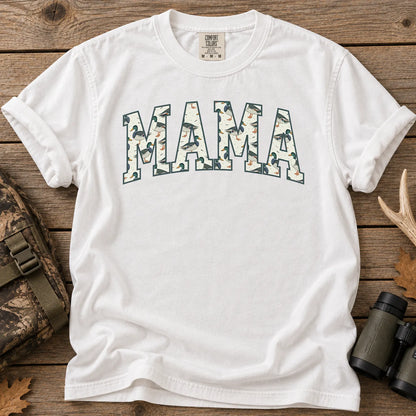 Hunting Mama Mallard T-Shirt in White