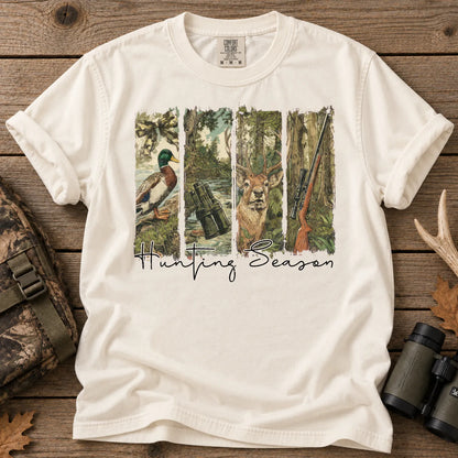 Hunting Season Wildlife T-Shirt in Ivory