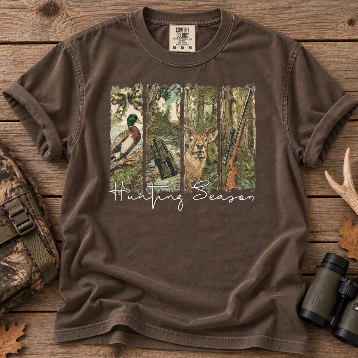 Hunting Season Wildlife T-Shirt in Espresso