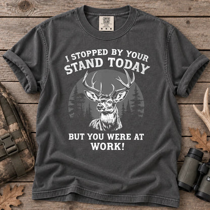 I Stopped by Your Stand T-Shirt in Pepper