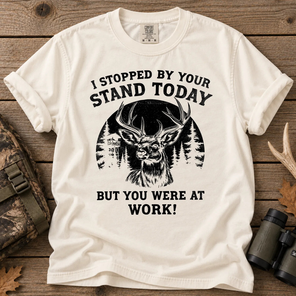 I Stopped by Your Stand T-Shirt in Ivory