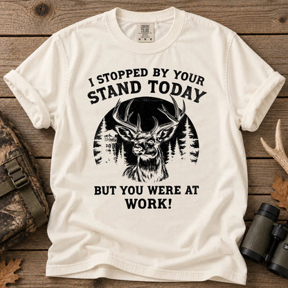 I Stopped by Your Stand T-Shirt in Ivory