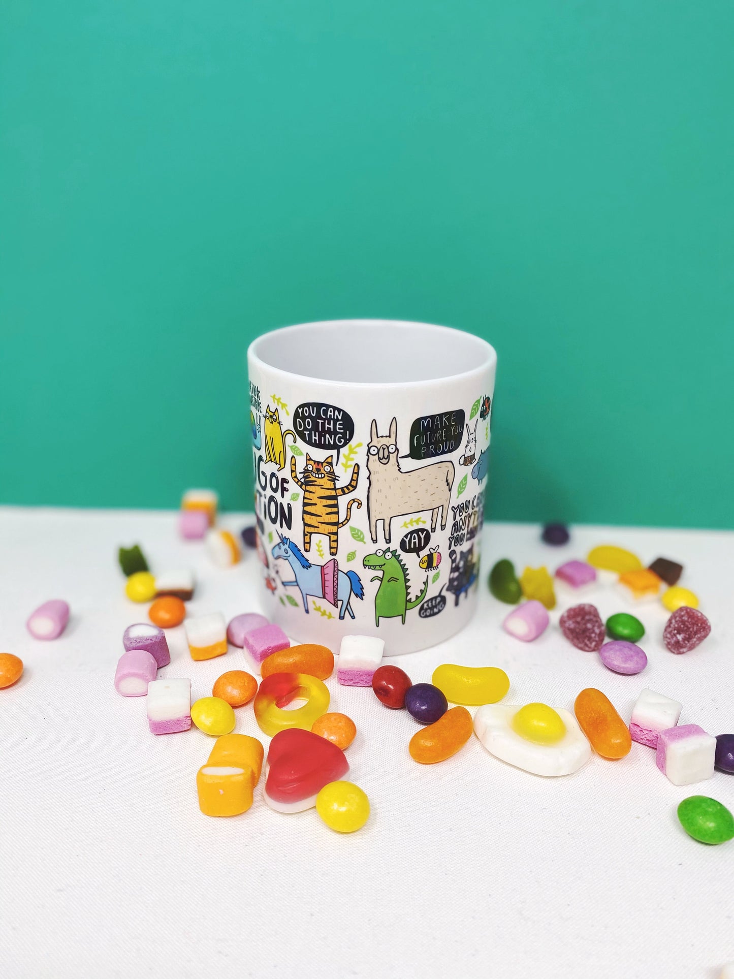 The Mug of Motivation  - Illustrative  - New Job - Confidence Boost - Katie Abey - Housewarming