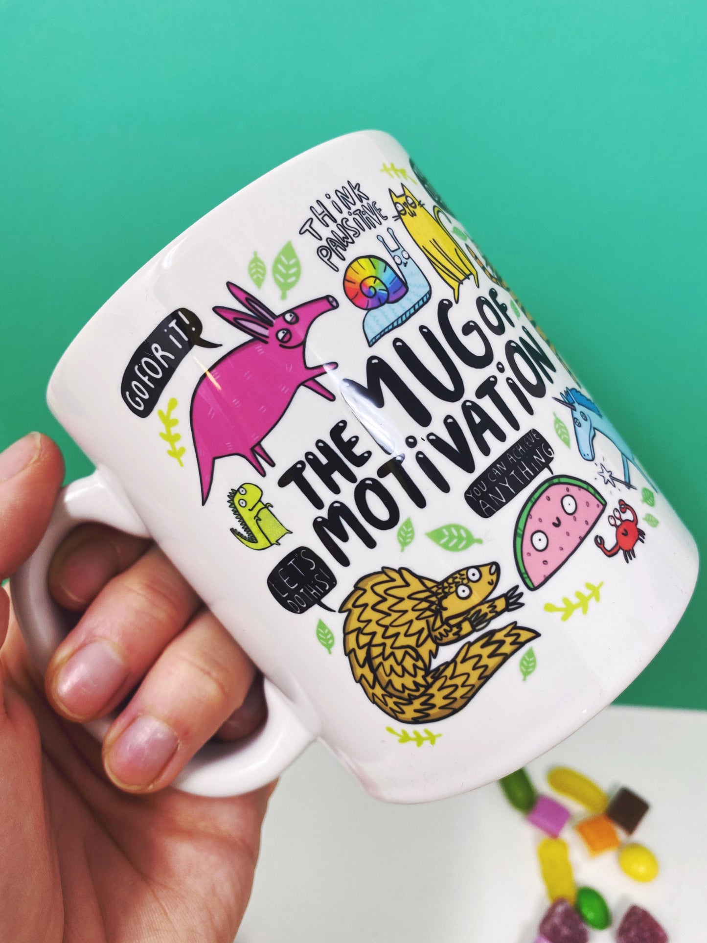 The Mug of Motivation  - Illustrative  - New Job - Confidence Boost - Katie Abey - Housewarming