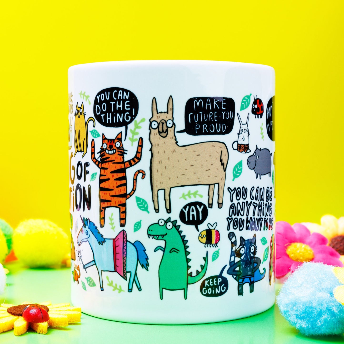The Mug of Motivation  - Illustrative  - New Job - Confidence Boost - Katie Abey - Housewarming