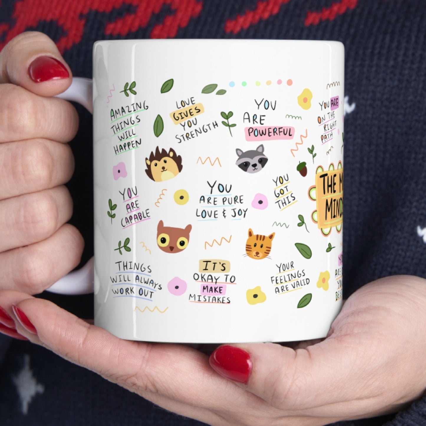 Daily Affirmations Coffee Mug: Positive Mindset Gift