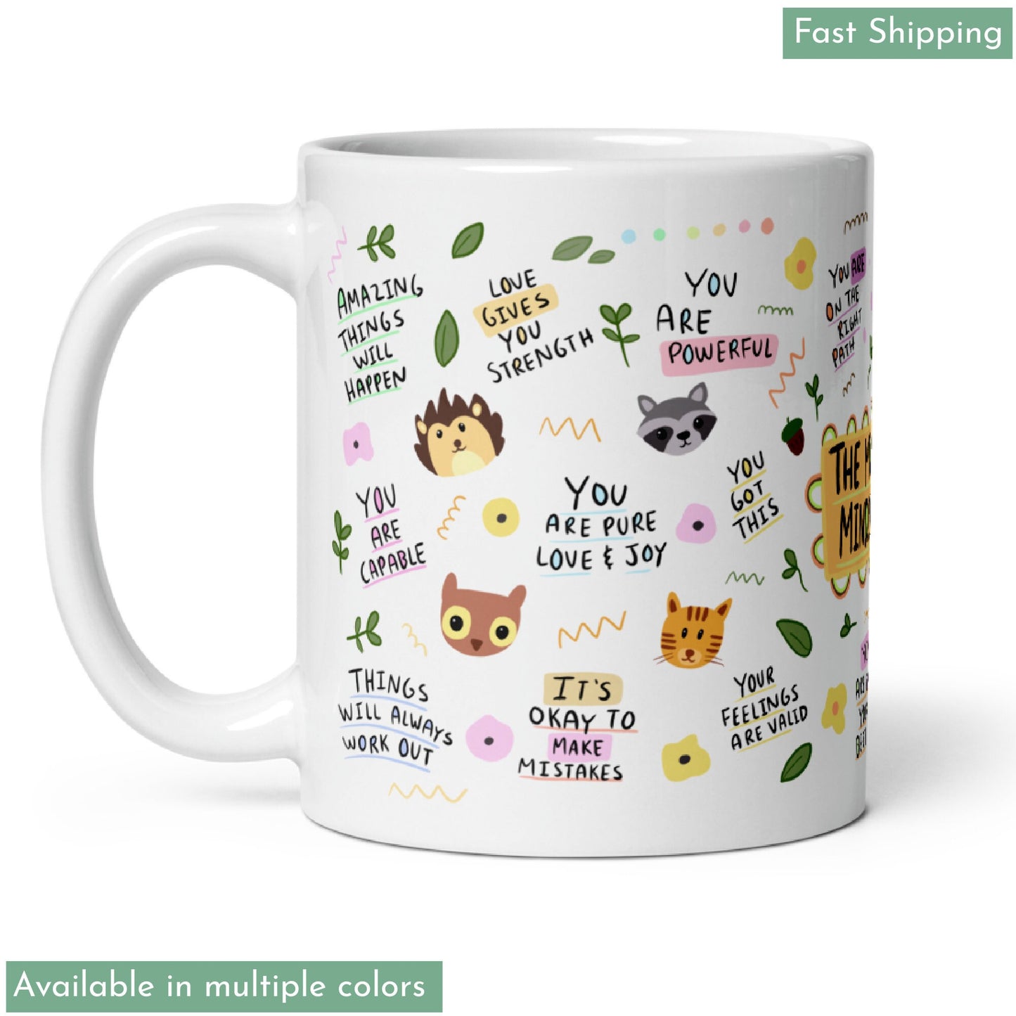 Daily Affirmations Coffee Mug: Positive Mindset Gift