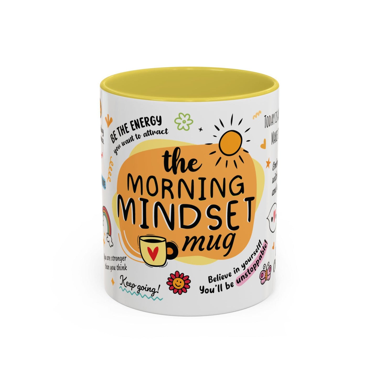 Motivational Coffee Mug for Positive Mindset, 11oz Ceramic Mug, Gift for her, Positive Vibes, Inspirational Gifts, Daily Affirmation Mug