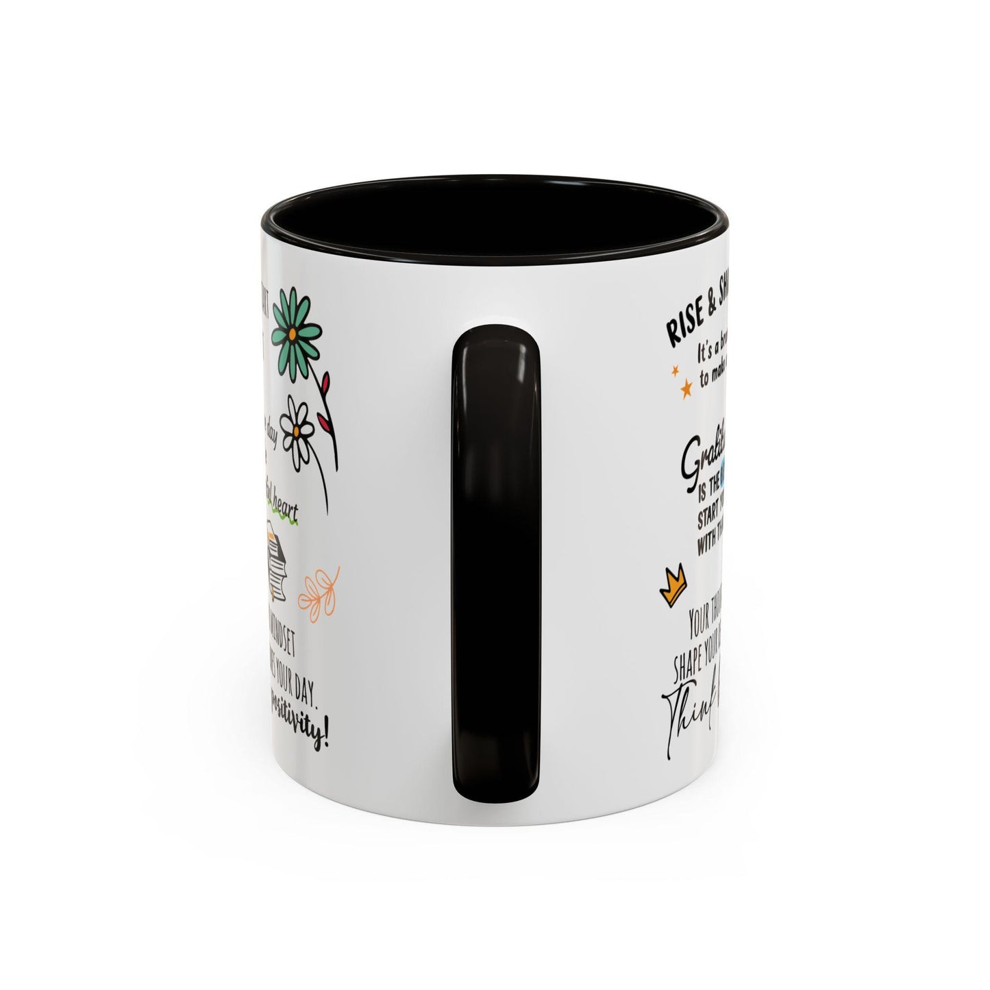 Motivational Coffee Mug for Positive Mindset, 11oz Ceramic Mug, Gift for her, Positive Vibes, Inspirational Gifts, Daily Affirmation Mug