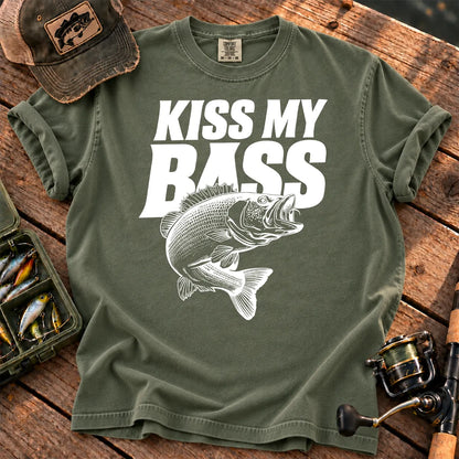 Kiss My Bass Classic T-Shirt in Moss