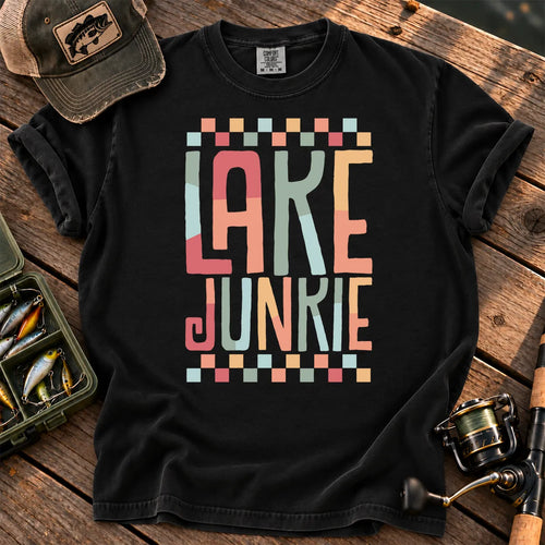 Lake Junkie T-Shirt in Black