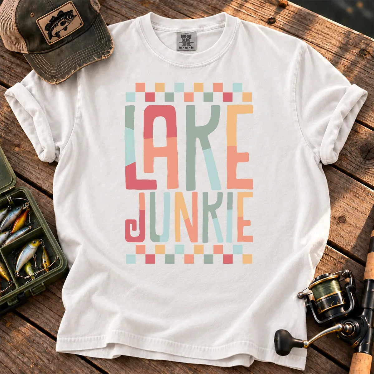 Lake Junkie T-Shirt in White