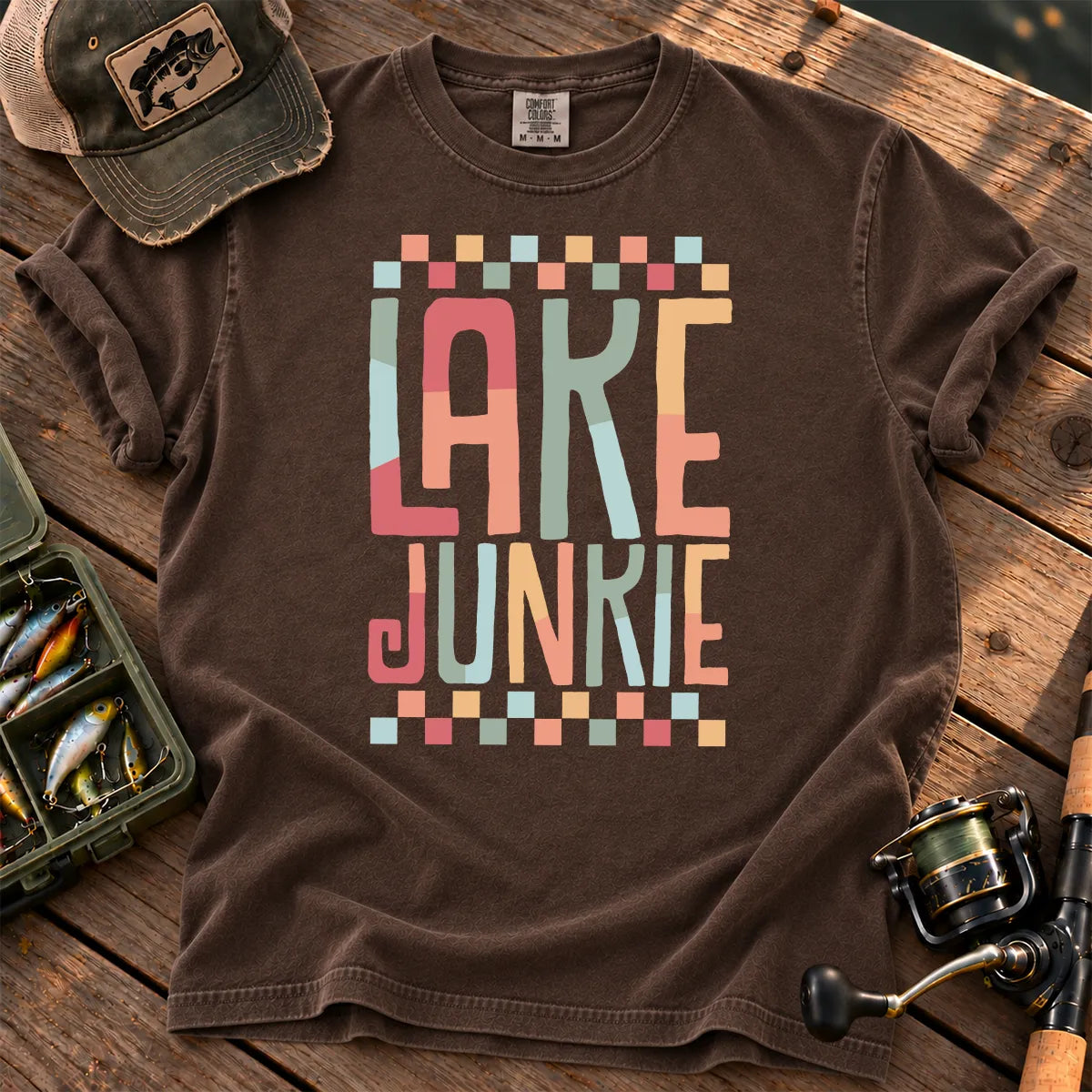 Lake Junkie T-Shirt in Espresso