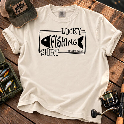 Lucky Fishing T-Shirt in Ivory