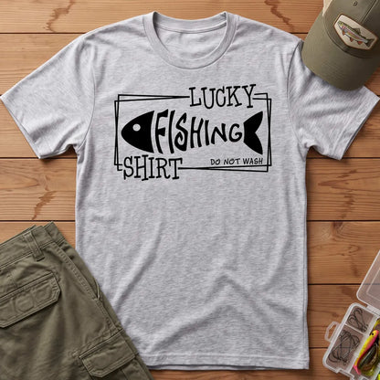 Lucky Fishing T-Shirt in Sport Grey