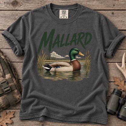 Mallard Duck Pond T-Shirt in Pepper