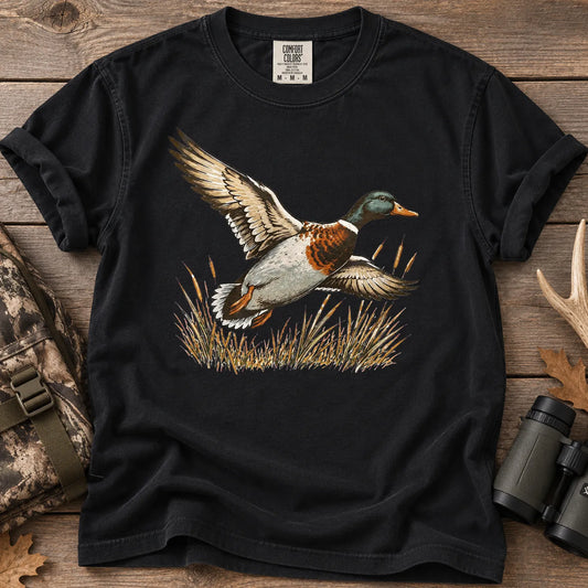 Mallard Landing T-Shirt in Black