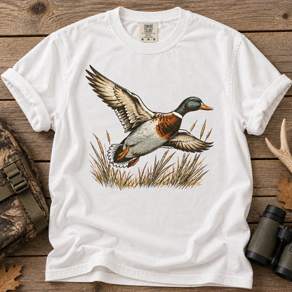 Mallard Landing T-Shirt in White