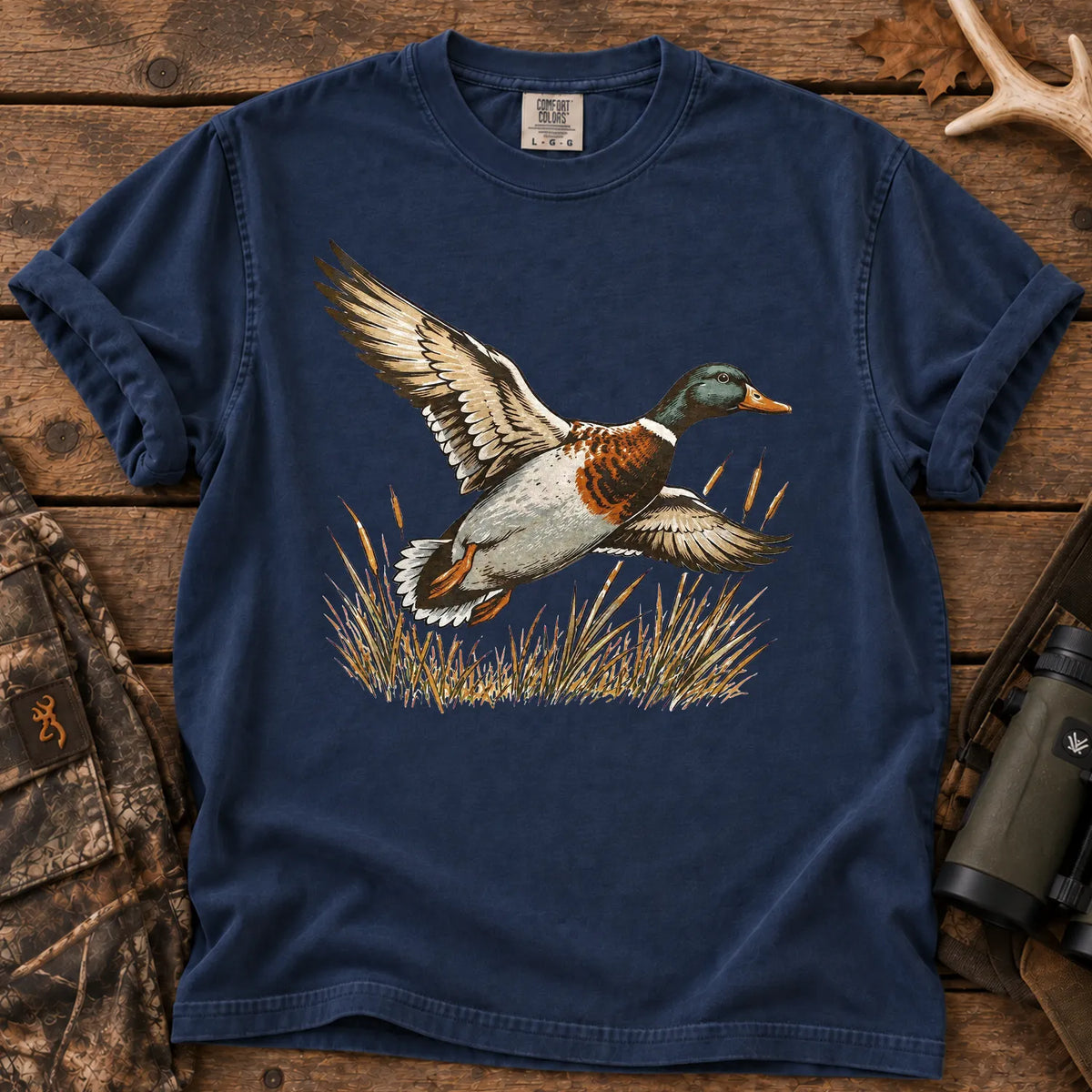 Mallard Landing T-Shirt in True Navy