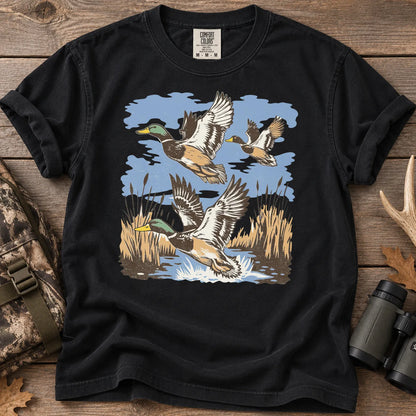 Mallards Landing T-Shirt in Black