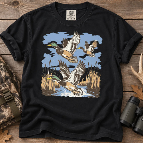 Mallards Landing T-Shirt in Black