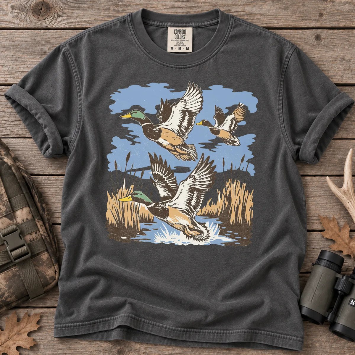 Mallards Landing T-Shirt in Pepper