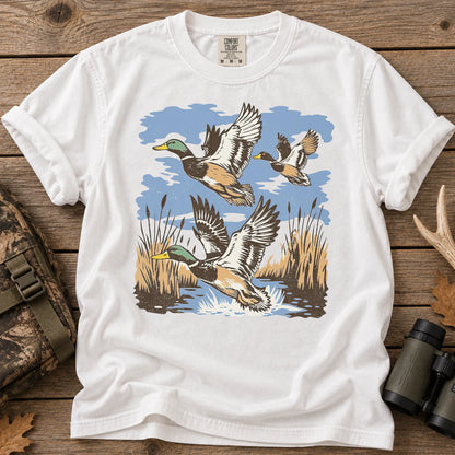 Mallards Landing T-Shirt in White