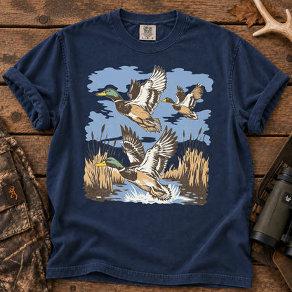 Mallards Landing T-Shirt in True Navy