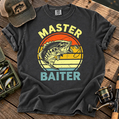 Master Baiter Fishing T-Shirt in Pepper
