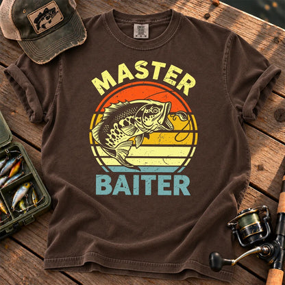 Master Baiter Fishing T-Shirt in Espresso