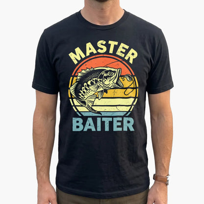 Master Baiter Fishing T-Shirt lifestyle mockup