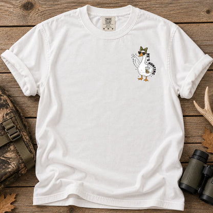 Mini Mallard Hunting T-Shirt in White