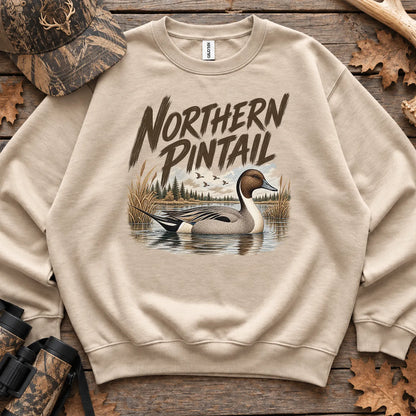 Northern Pintail Duck Sweatshirt in Sand