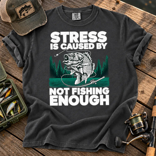 Not Fishing Enough T-Shirt in Pepper