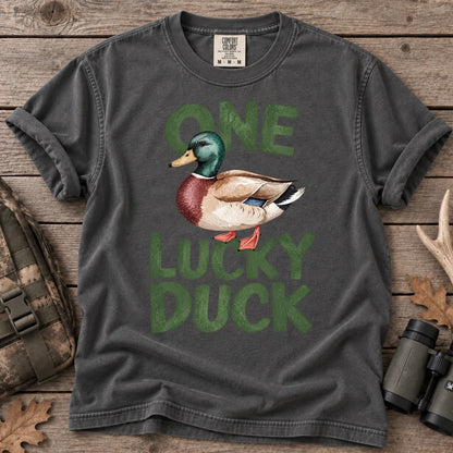 One Lucky Duck T-Shirt in Pepper