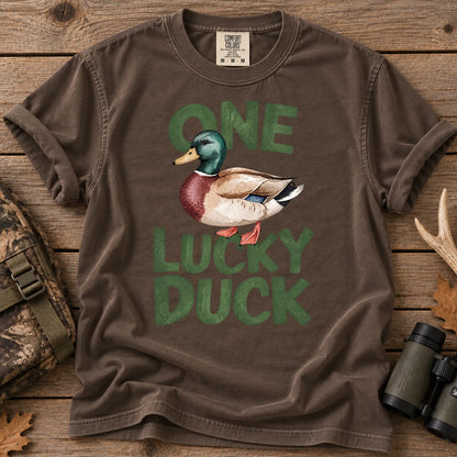One Lucky Duck T-Shirt in Espresso