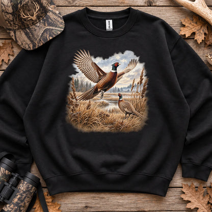 Pheasant Wilderness Sweatshirt in Black
