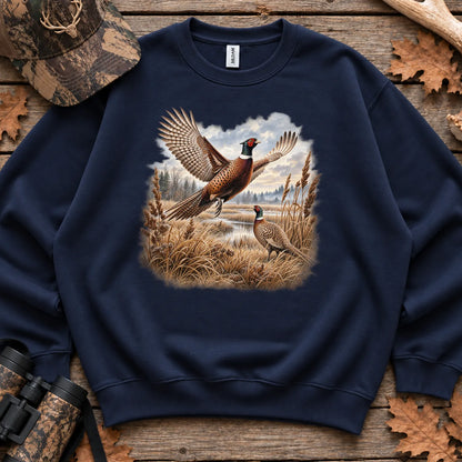 Pheasant Wilderness Sweatshirt in Navy