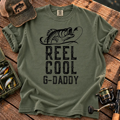 Reel Cool G-Daddy Fishing T-Shirt in Moss