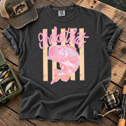 Shake That Bass Pink T-Shirt in Pepper