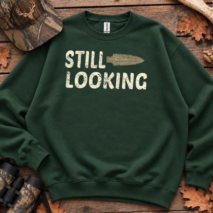 Still Looking Arrowhead Hunter Sweatshirt in Forest Green