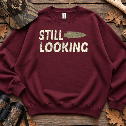Still Looking Arrowhead Hunter Sweatshirt in Maroon