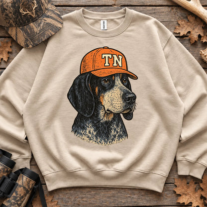 Tennessee Hunting Dog Sweatshirt in Sand