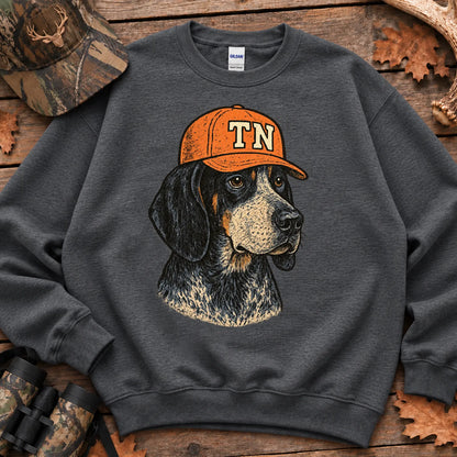 Tennessee Hunting Dog Sweatshirt in Dark Heather